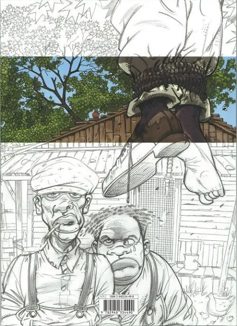 Verso de l'album Big Bill est mort