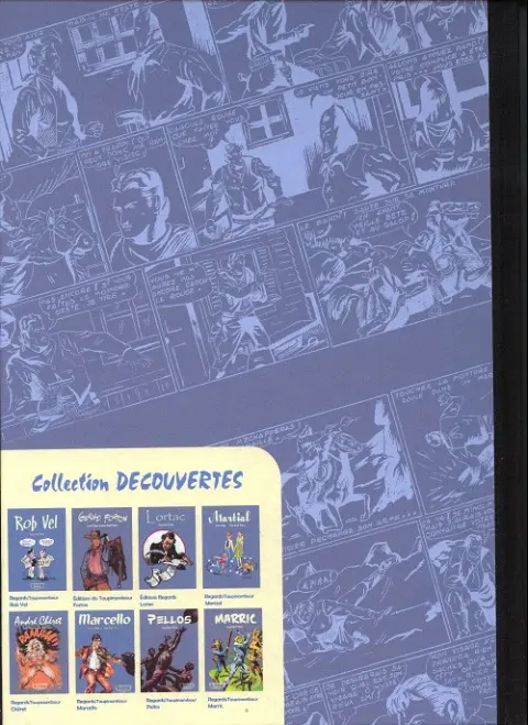 Verso de l'album Découvertes Maric