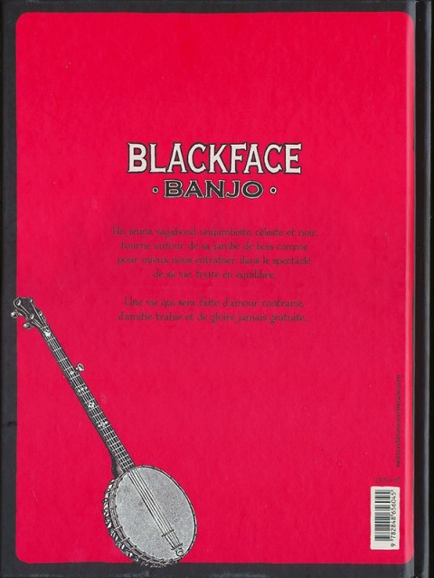 Verso de l'album Blackface Banjo