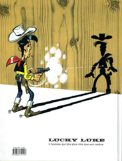 Verso de l'album Lucky Luke Tome 34 Dalton City