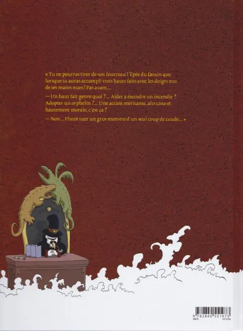 Verso de l'album Donjon Zénith Tome 1 Cœur de canard