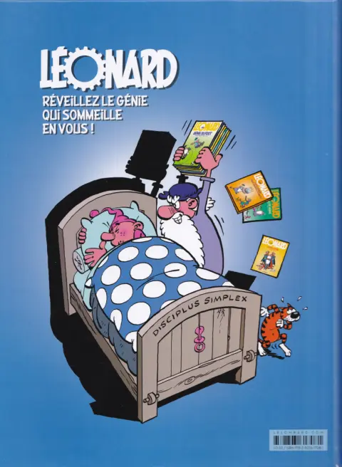 Verso de l'album Léonard Tome 10 La guerre des génies