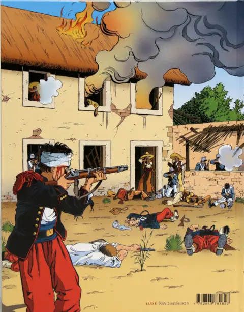 Verso de l'album La Légion Tome 1 Camerone