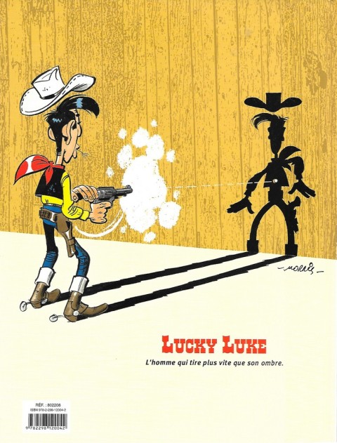 Verso de l'album Les aventures de Lucky Luke Tome 7 La terre promise