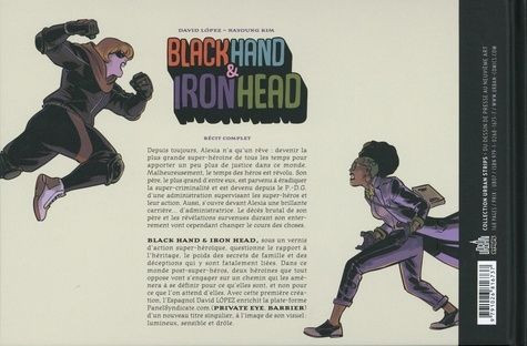 Verso de l'album Black Hand & Iron Head