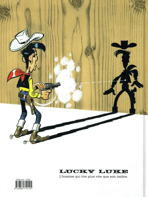 Verso de l'album Lucky Luke Tome 48 Le bandit manchot