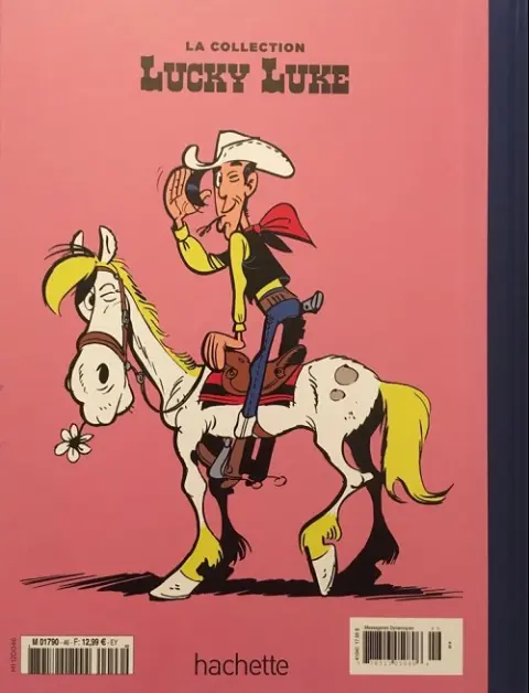 Verso de l'album Lucky Luke La collection Tome 46 La fiancée de Lucky Luke