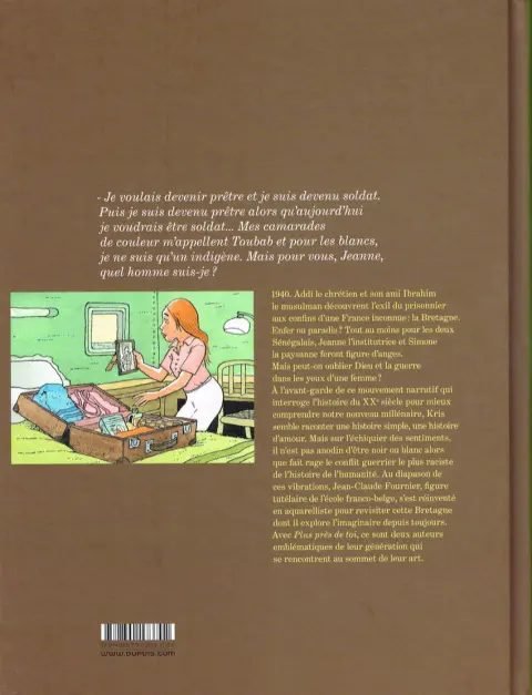 Verso de l'album Plus près de toi Seconde partie