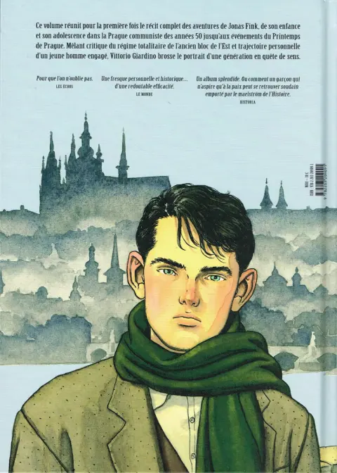Verso de l'album Jonas Fink