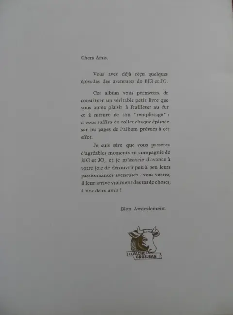 Verso de l'album Les Terribles Big et Jo