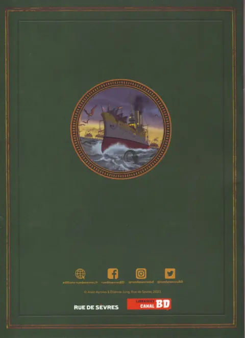 Verso de l'album Les chimères de Vénus Les mondes d'Alain Ayroles