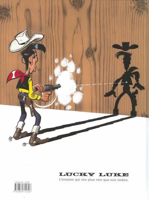 Verso de l'album Lucky Luke Tome 33 Le Pied-Tendre