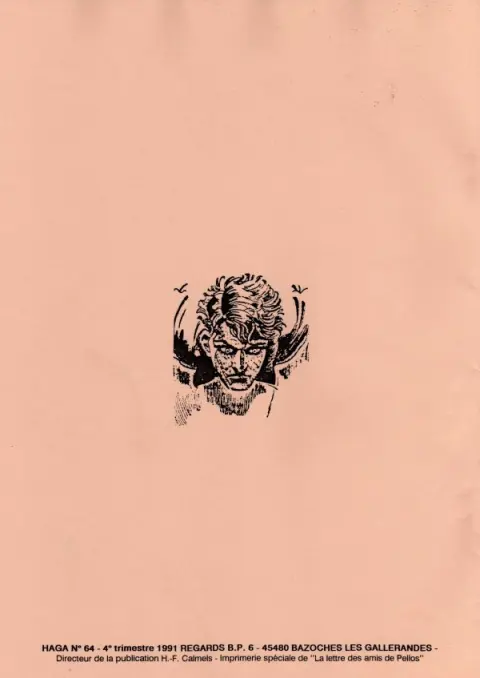 Verso de l'album Compagnon Michel