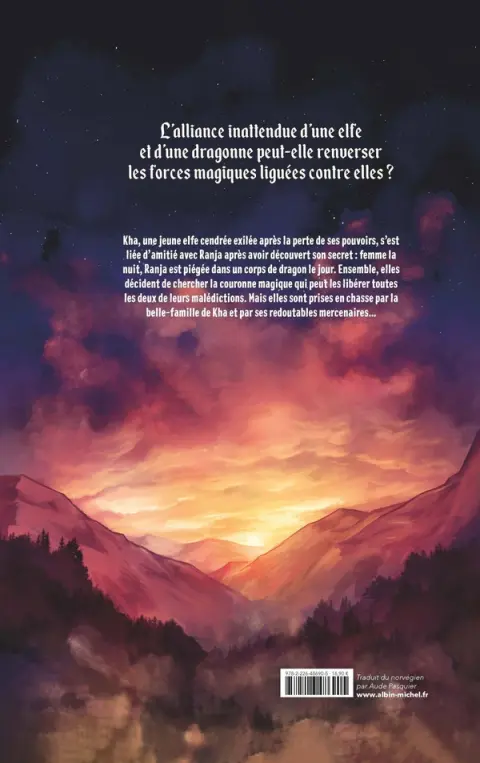 Verso de l'album Oeil de dragon 2 L'attaque