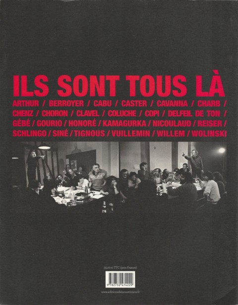Verso de l'album Hara Kiri 1960-1985 Dans Le Ventre De Hara Kiri