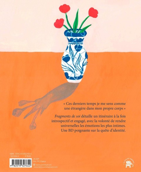 Verso de l'album Fragments de soi