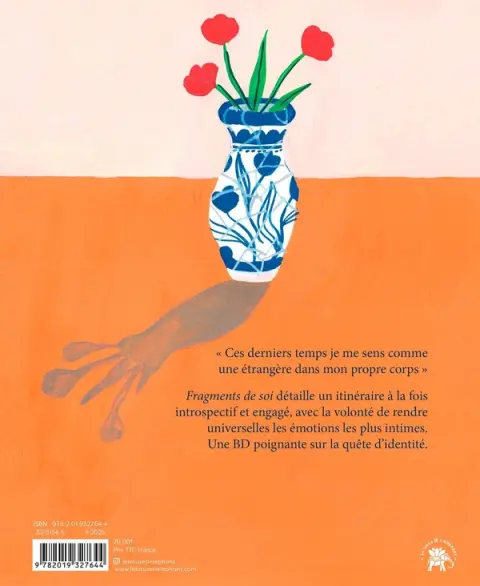 Verso de l'album Fragments de soi