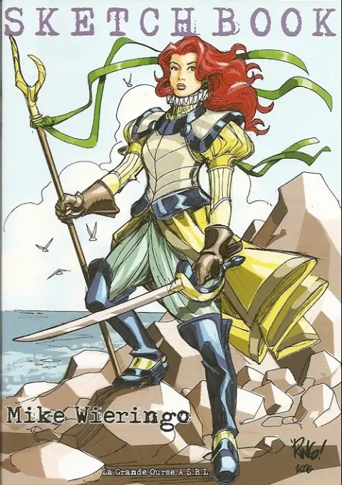Verso de l'album Sketchbook Sketchbook Denis Bodart / Mike Wieringo