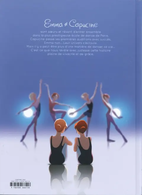Verso de l'album Emma et Capucine Tome 1 Un rêve pour trois