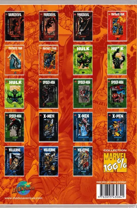 Verso de l'album Fantastic Four Tome 3 Le soleil noir
