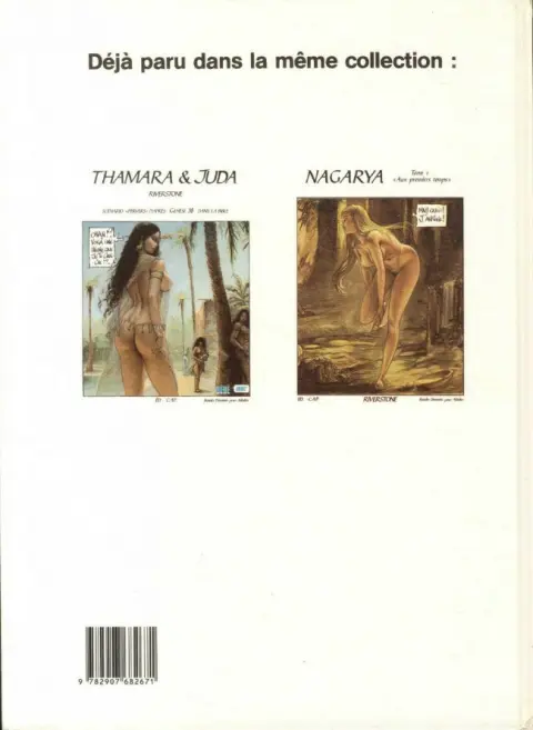 Verso de l'album La Fugue infinie