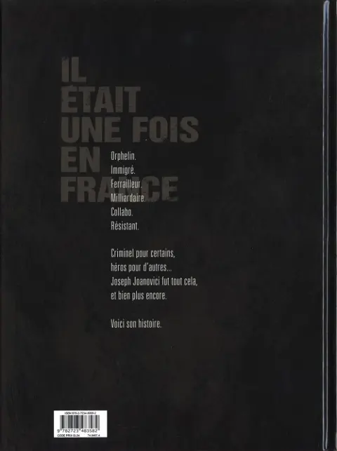 Verso de l'album Il était une fois en France Tome 5 Le petit juge de Melun