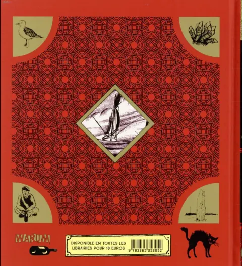 Verso de l'album Insulaires Petites histoires de Groix