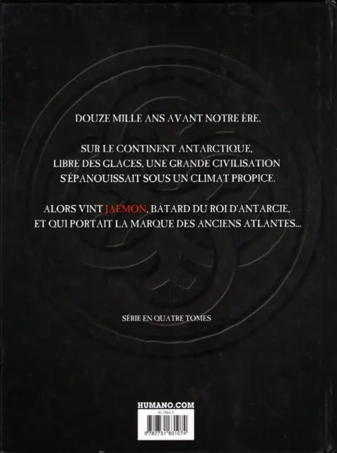 Verso de l'album Jaemon Tome 3 La corde d'or