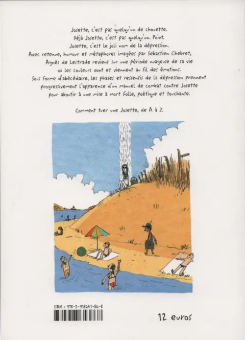 Verso de l'album Le Jour où j'ai tué Josette
