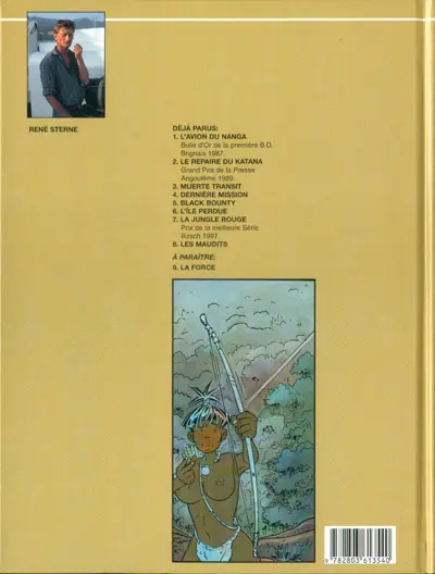 Verso de l'album Adler Tome 8 Les maudits