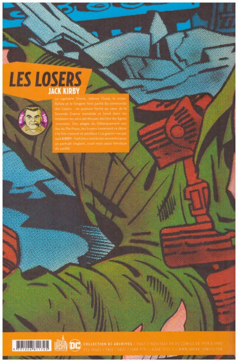 Verso de l'album Les Losers