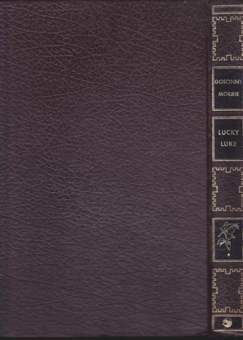 Verso de l'album Lucky Luke Intégrale Dargaud/Rombaldi Tome 7 La Diligence - Le Pied tendre - Dalton City - Jesse James - Western Circus