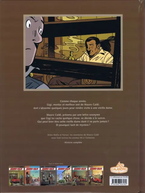 Verso de l'album Mauro Caldi Tome 7 La vieille dame