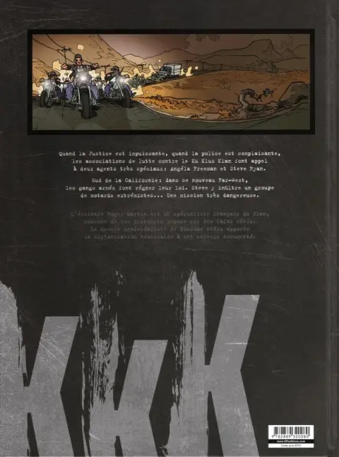 Verso de l'album Amerikkka Tome 9 Cauchemar Californien