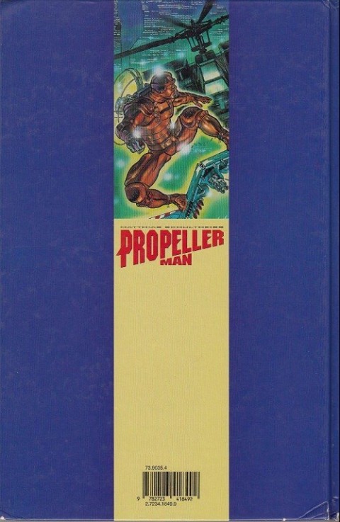 Verso de l'album Propeller Man Tome 2
