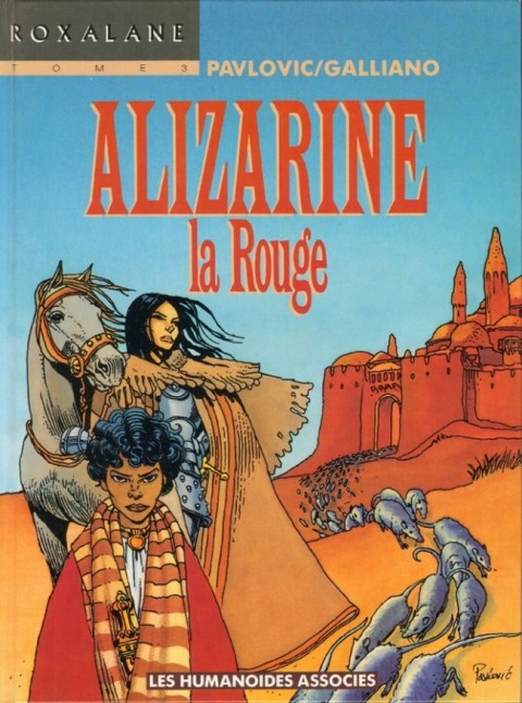 Couverture de l'album Roxalane Tome 3 Alizarine la Rouge