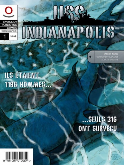 Couverture de l'album USS Indianapolis Tome 1