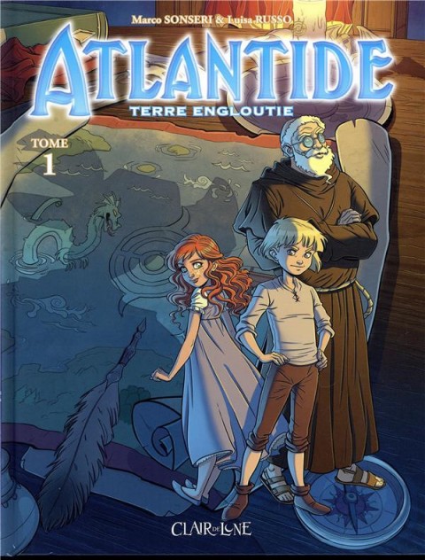 Couverture de l'album Atlantide - Terre engloutie Tome 1