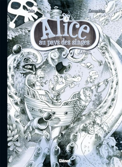 Couverture de l'album Alice au pays des singes Livre II