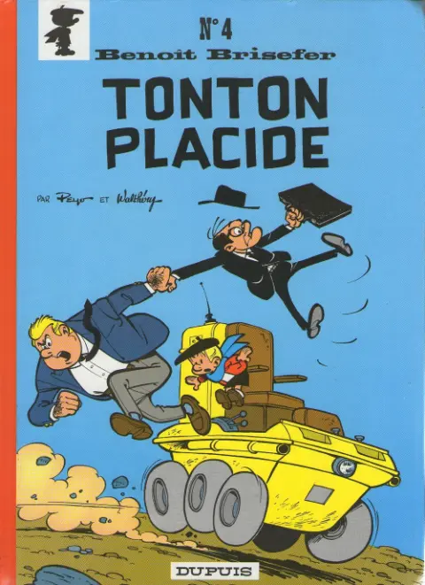 Couverture de l'album Benoît Brisefer Tome 4 Tonton Placide