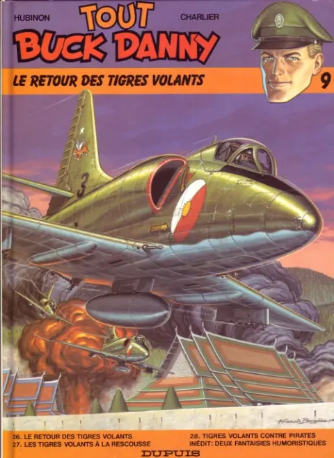 Couverture de l'album Tout Buck Danny Tome 9 Le retour des Tigres Volants