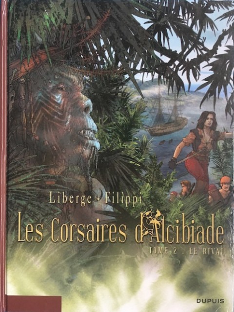 Couverture de l'album Les Corsaires d'Alcibiade Tome 2 Le rival