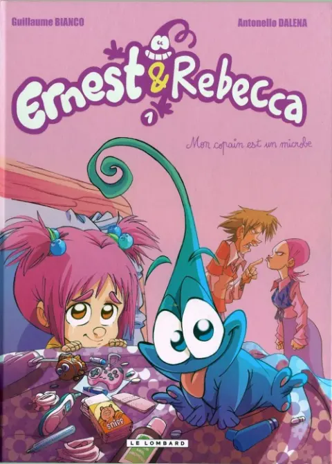Couverture de l'album Ernest & Rebecca Tome 1 Mon copain est un microbe