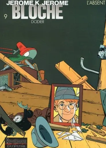Couverture de l'album Jérôme K. Jérôme Bloche Tome 9 L'absent