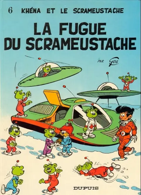Couverture de l'album Le Scrameustache Tome 6 La fugue du Scrameustache