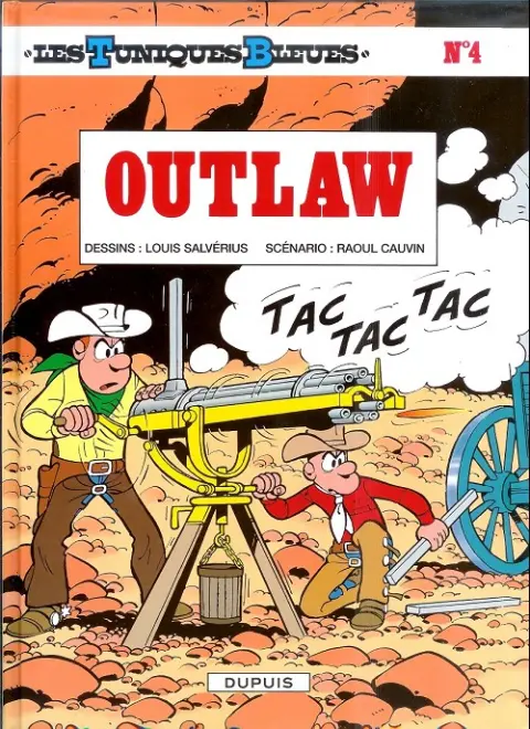Couverture de l'album Les Tuniques Bleues Tome 4 Outlaw