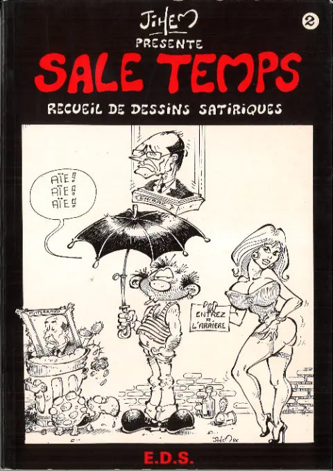 Sale temps Recueil de dessins satiriques