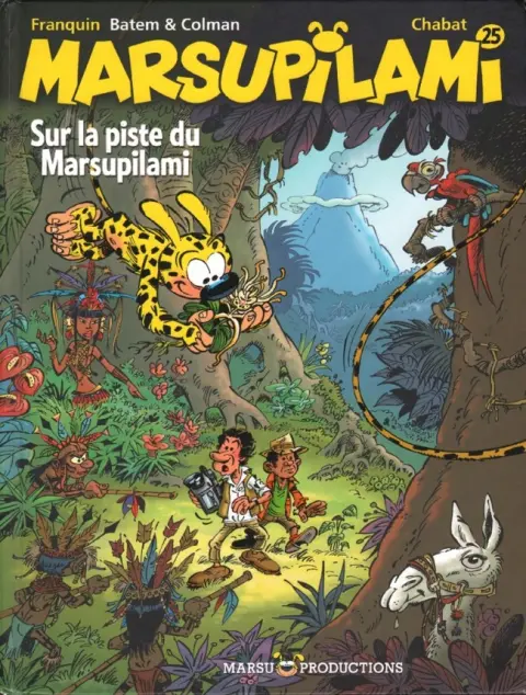 Marsupilami Tome 25 Sur la piste du Marsupilami