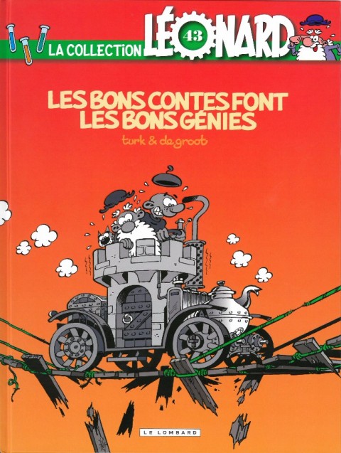 Couverture de l'album La Collection Léonard Tome 43 Les bons contes font les bons génies