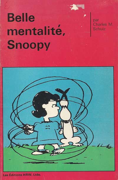 Peanuts Tome 13 Belle mentalité, Snoopy